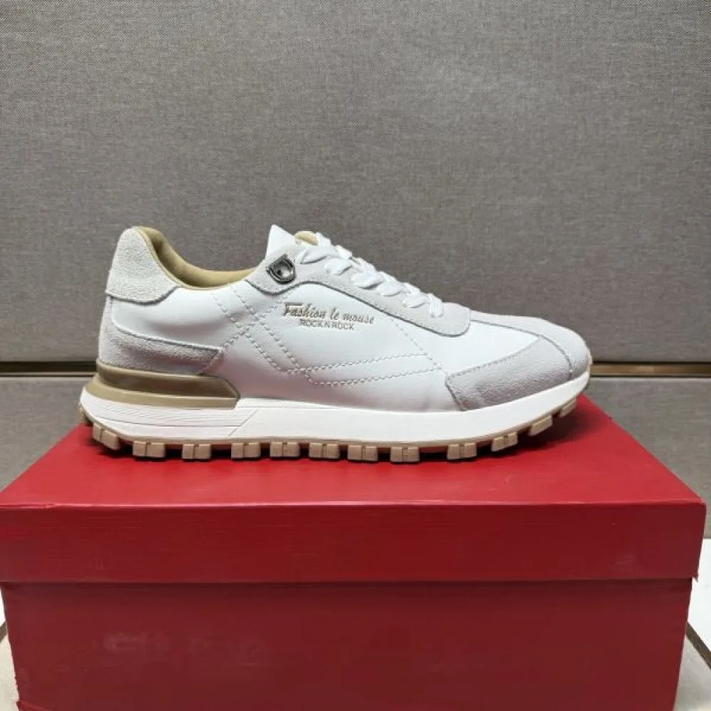 2025秋冬新作 FERRAGAMO サルヴァトーレ フェラガモ メンズ スニーカー 上質でおしゃれな印象 商品画像 6