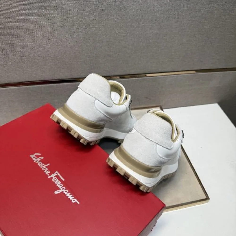 2025秋冬新作 FERRAGAMO サルヴァトーレ フェラガモ メンズ スニーカー 上質でおしゃれな印象 商品画像 9