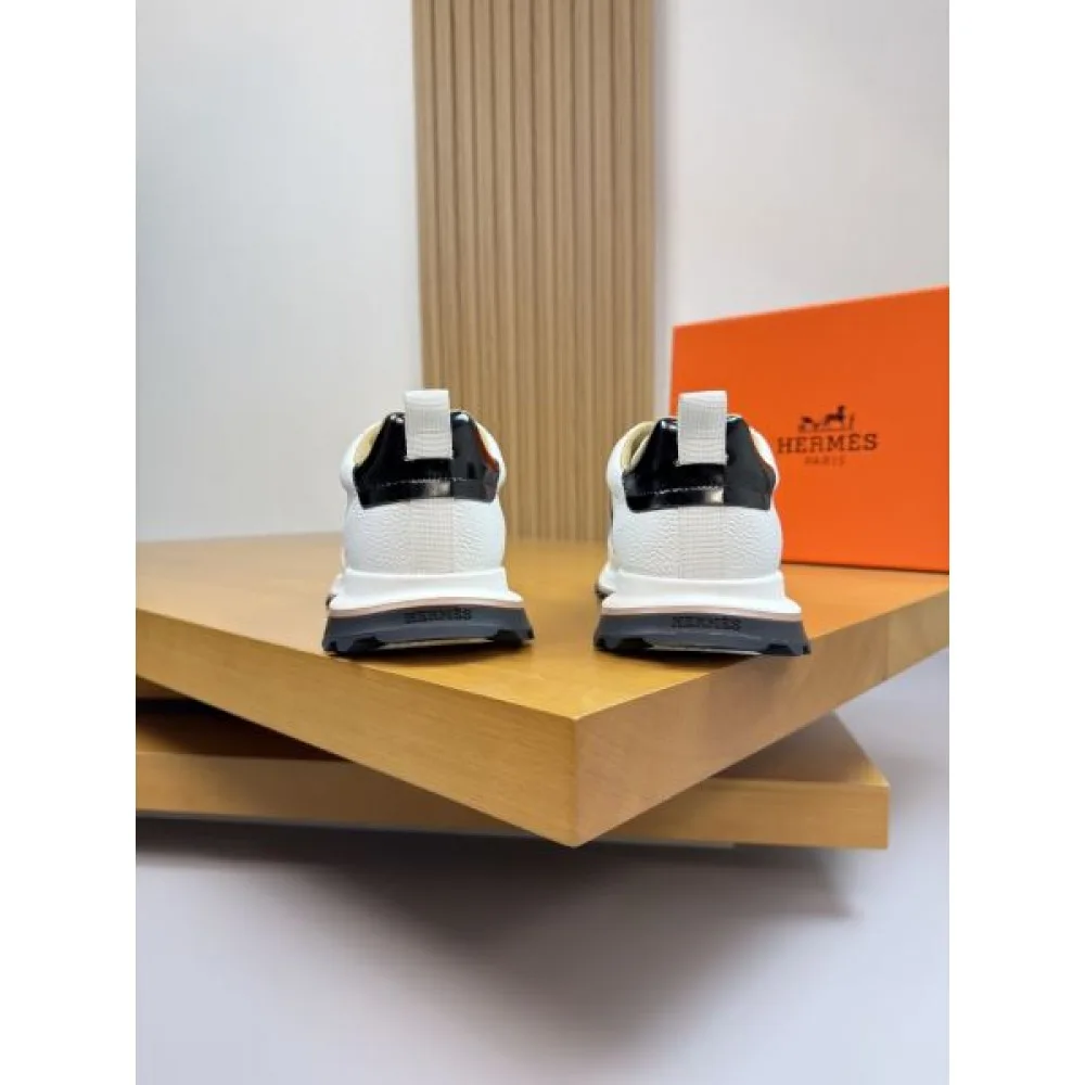 2025FW メンズ スニーカー HERMES エルメス 大人の雰囲気たっぷりの上品なデザイン 商品画像 9
