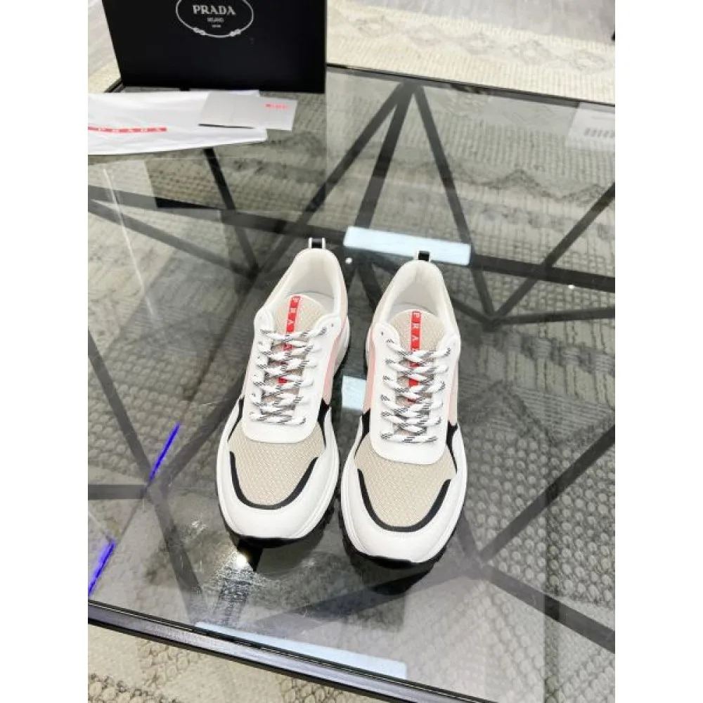 PRADA プラダ 2025SS きれいめコーデに変身 メンズ用 スニーカー 商品画像 4
