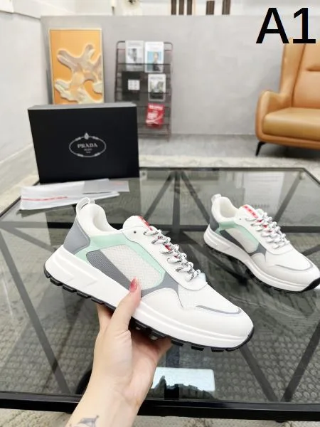 PRADA プラダ 2025SS きれいめコーデに変身 メンズ用 スニーカー 商品画像 10