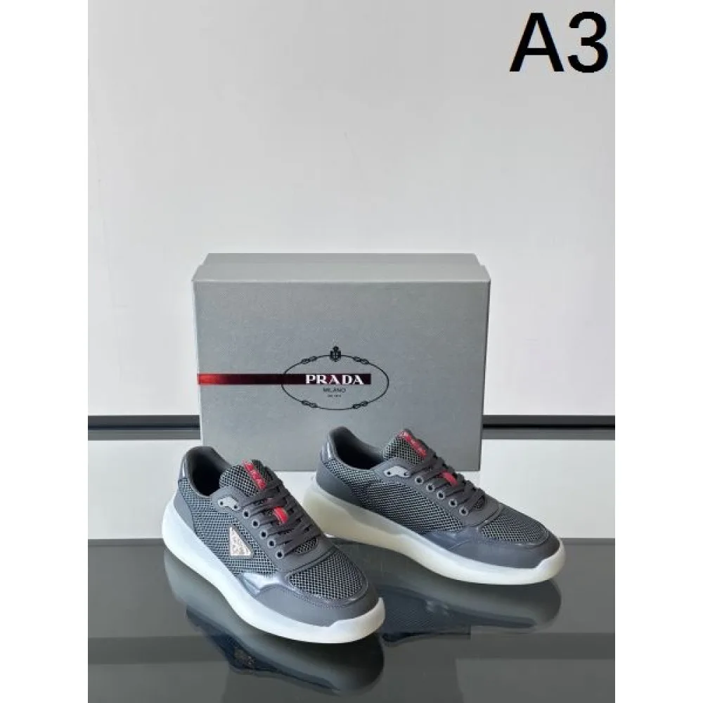 2025SS スニーカー PRADA プラダ ブランドロゴが際立つ人気デザイン 商品画像 3