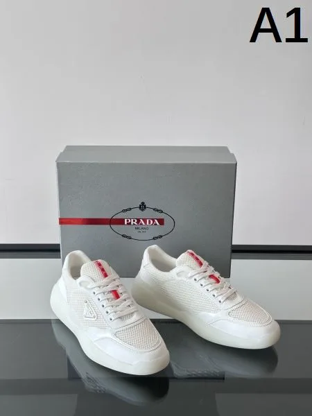 2025SS スニーカー PRADA プラダ ブランドロゴが際立つ人気デザイン 商品画像 10