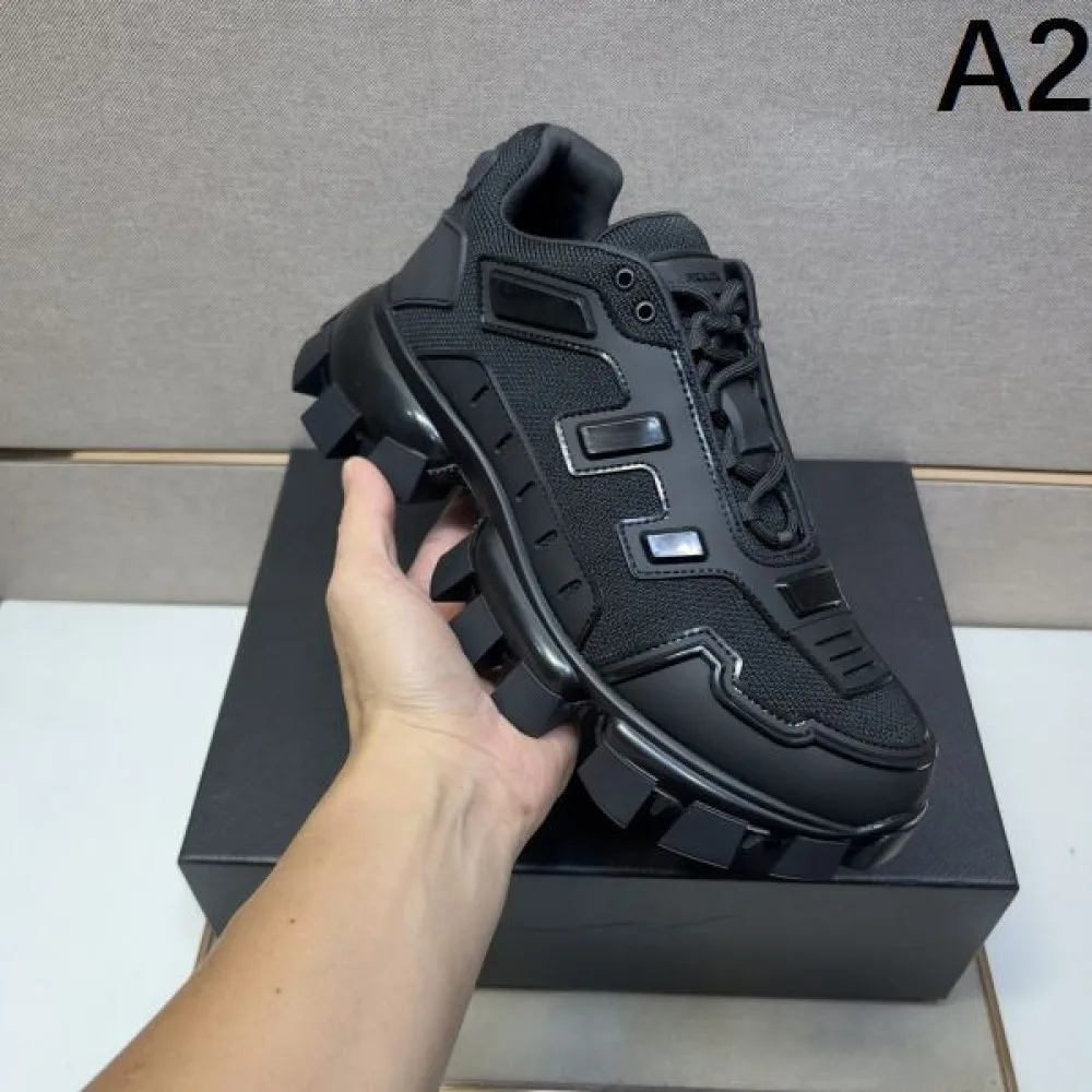 2025秋冬新作 PRADA プラダ メンズ スニーカー 最新デザイン 一目惚れ必至の一足 商品画像 2