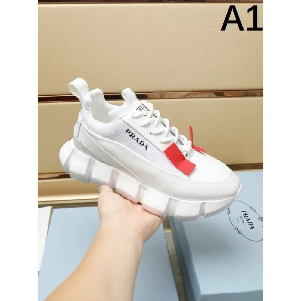 2025FW メンズ スニーカー PRADA プラダ お気に入りのスタイルが楽しめる一足 商品画像 1