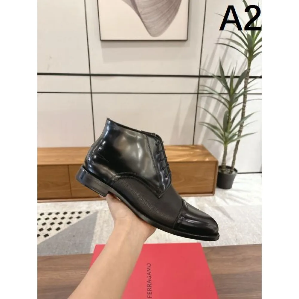 2025FW メンズ ブーツ FERRAGAMO サルヴァトーレ フェラガモ 最旬トレンドスタイル! 商品画像 2