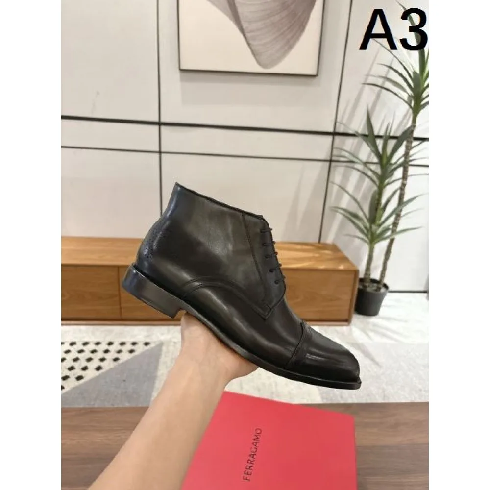 2025FW メンズ ブーツ FERRAGAMO サルヴァトーレ フェラガモ 最旬トレンドスタイル! 商品画像 3