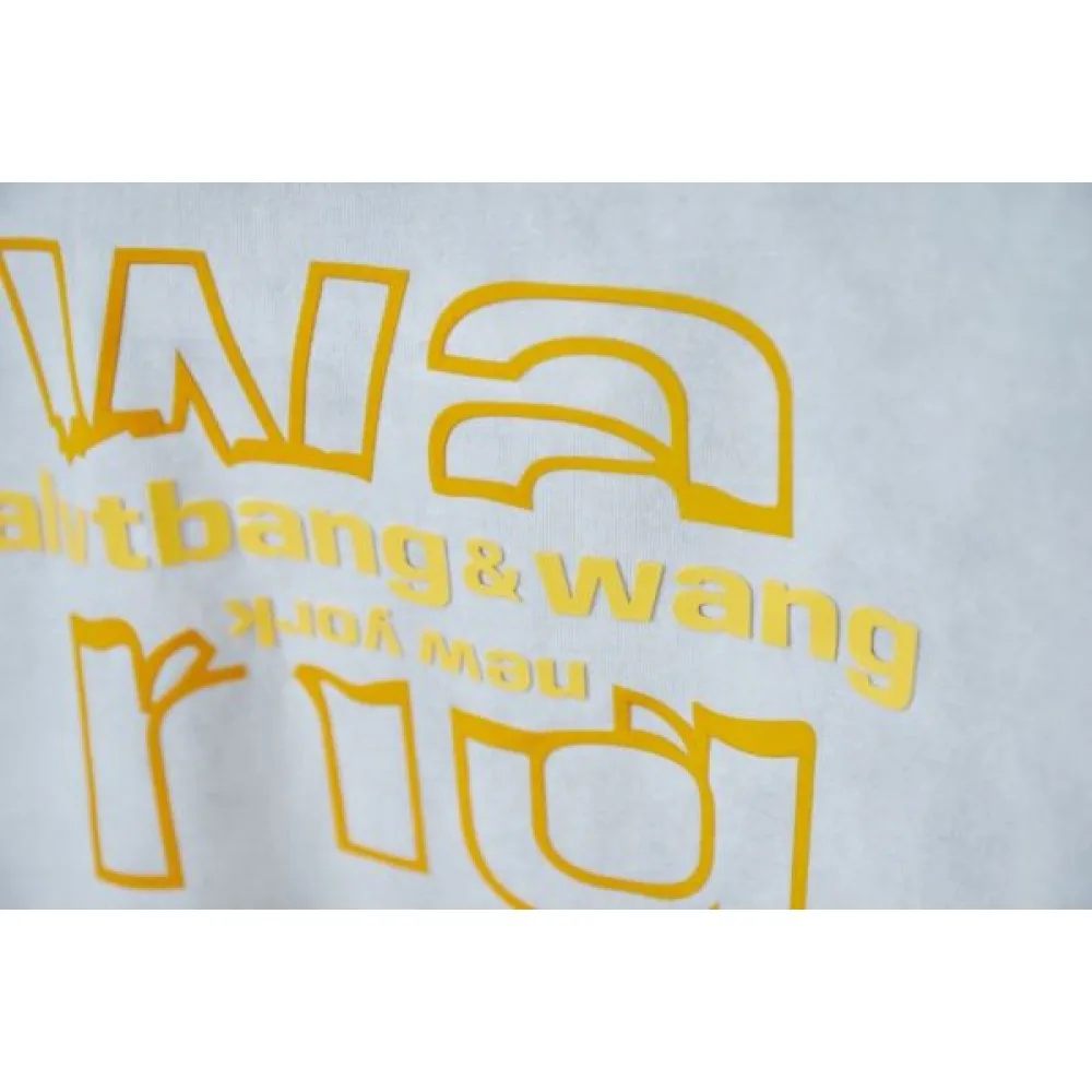 2025SS ALEXANDER WANG アレキサンダーワン 高級ロゴ刺繍 半袖Tシャツ 人気ストリート風カジュアルトップス 商品画像 10