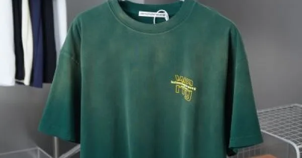 2025SS ALEXANDER WANG アレキサンダーワン 高級ロゴ刺繍 半袖Tシャツ 人気ストリート風カジュアルトップス 商品画像 12