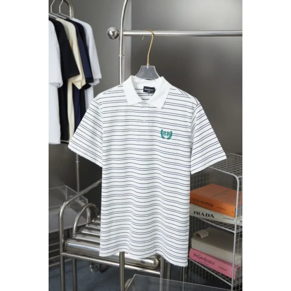 2025SS BALENCIAGA バレンシアガ 大人気BBロゴ 半袖Tシャツ メンズレディース兼用カジュアルウェア 商品画像 1