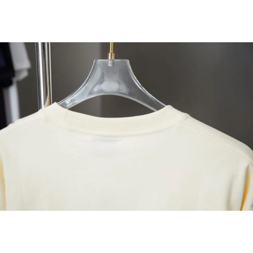 2025SS BALENCIAGA バレンシアガ 芸能人愛用モノクロデザイン 半袖Tシャツ ハイブランド風ストリートスタイル 商品画像 5