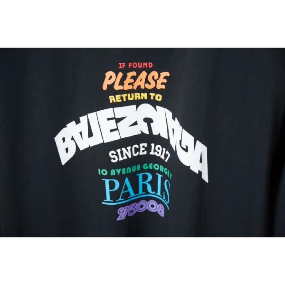 2025SS BALENCIAGA バレンシアガ 韓国風ルーズフィット 半袖Tシャツ カジュアルコーデに最適 商品画像 6