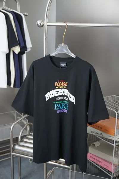 2025SS BALENCIAGA バレンシアガ 韓国風ルーズフィット 半袖Tシャツ カジュアルコーデに最適 商品画像 8