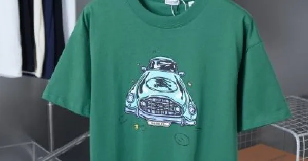 2025SS BURBERRY バーバリー 新作ノバチェック風 半袖Tシャツ 上品クラシックデザイン大人カジュアル 商品画像 10