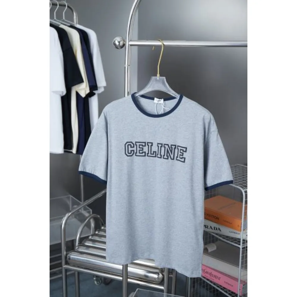 2025SS CELINE セリーヌ 大人女子に人気 半袖Tシャツ トレンド×シンプル万能アイテム 商品画像 1