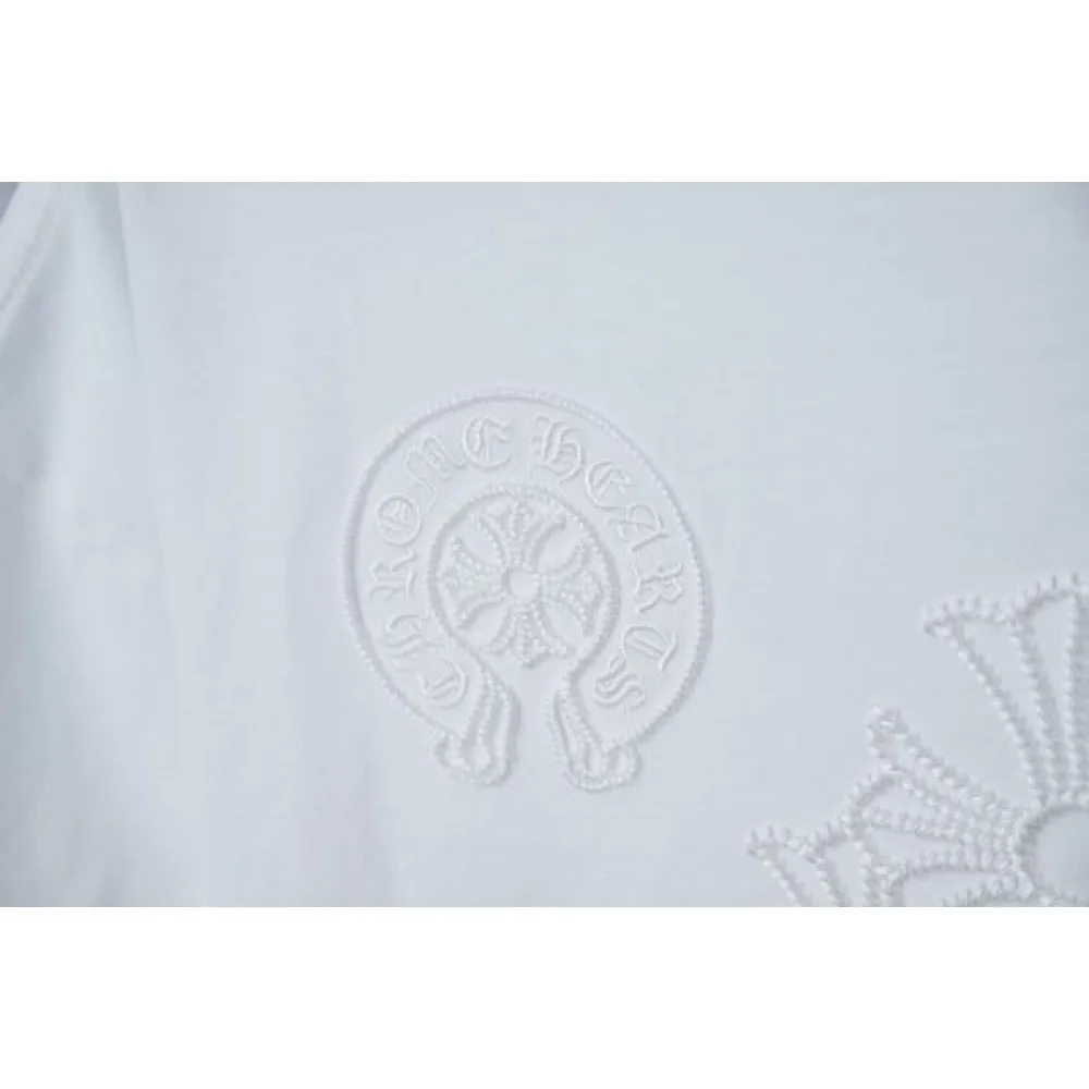 2025SS CHROME HEARTS クロムハーツ クロスロゴプリント 半袖Tシャツ ストリート系メンズ必見 商品画像 8