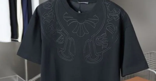 2025SS CHROME HEARTS クロムハーツ 人気シルバー調デザイン 半袖Tシャツ バイカースタイルに最適 商品画像 10