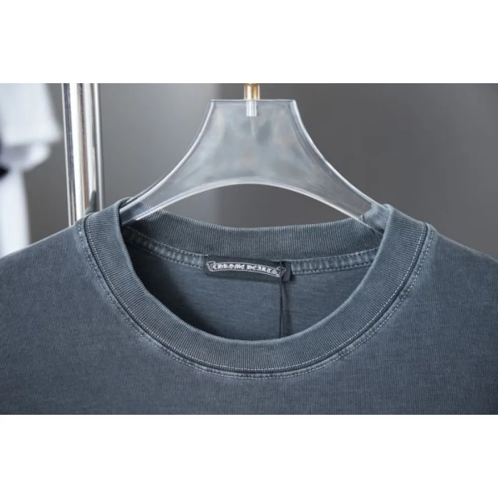2025SS CHROME HEARTS クロムハーツ トレンドアイコン刺繍 半袖Tシャツ ユニセックスモデル 商品画像 4