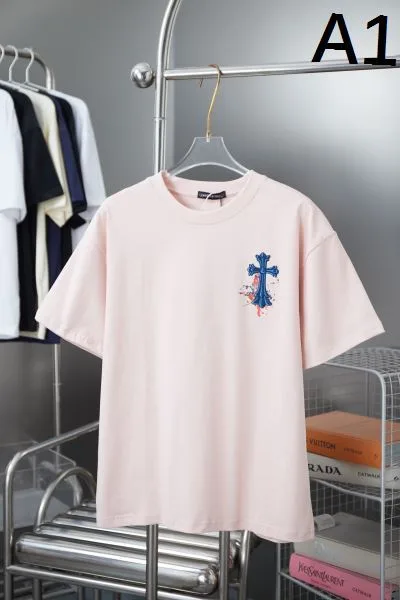 2025SS CHROME HEARTS クロムハーツ モノトーンクロスロゴ 半袖Tシャツ 人気再燃アイテム 商品画像 10