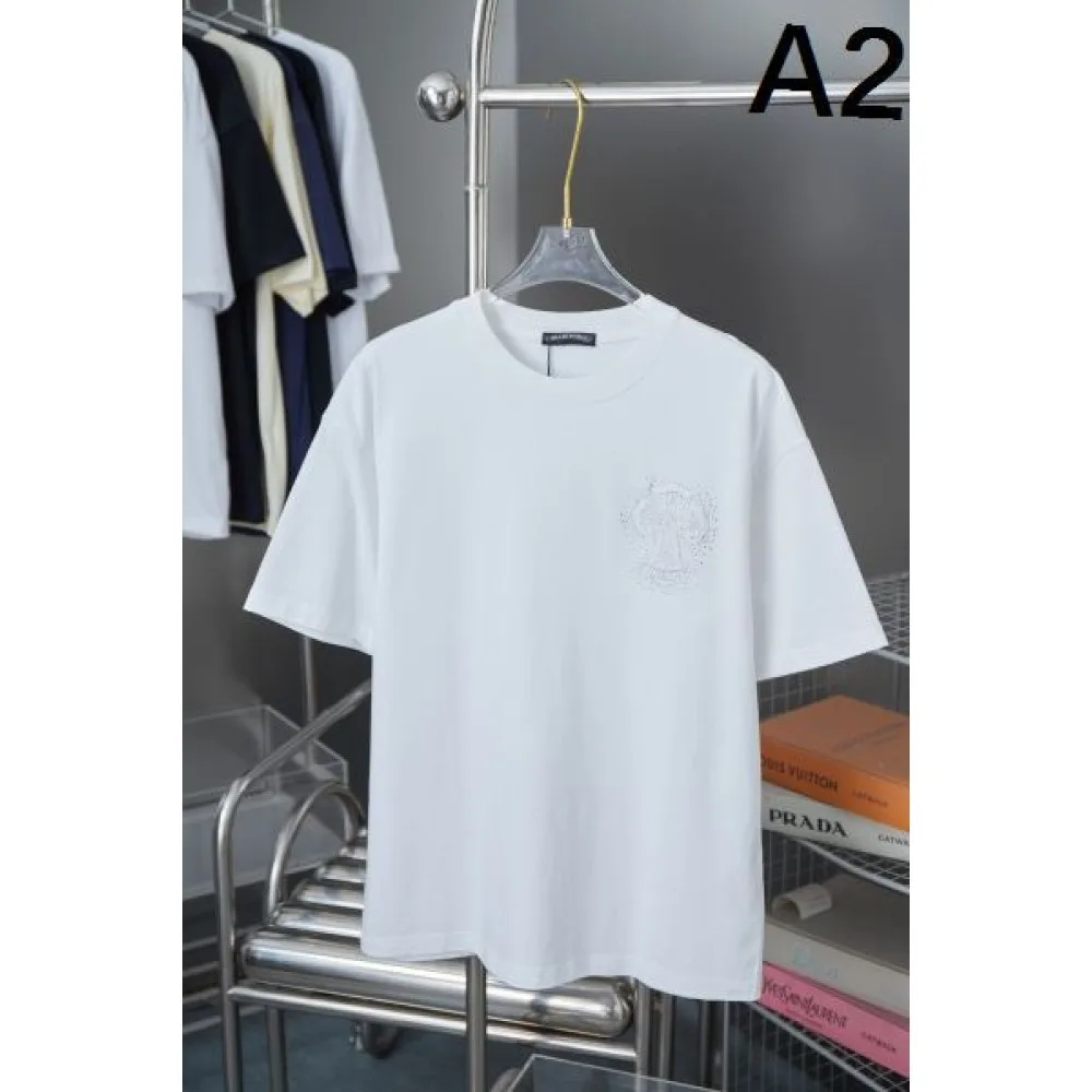 2025SS CHROME HEARTS クロムハーツ 重厚感あるデザイン 半袖Tシャツ 個性派おしゃれにおすすめ 商品画像 2