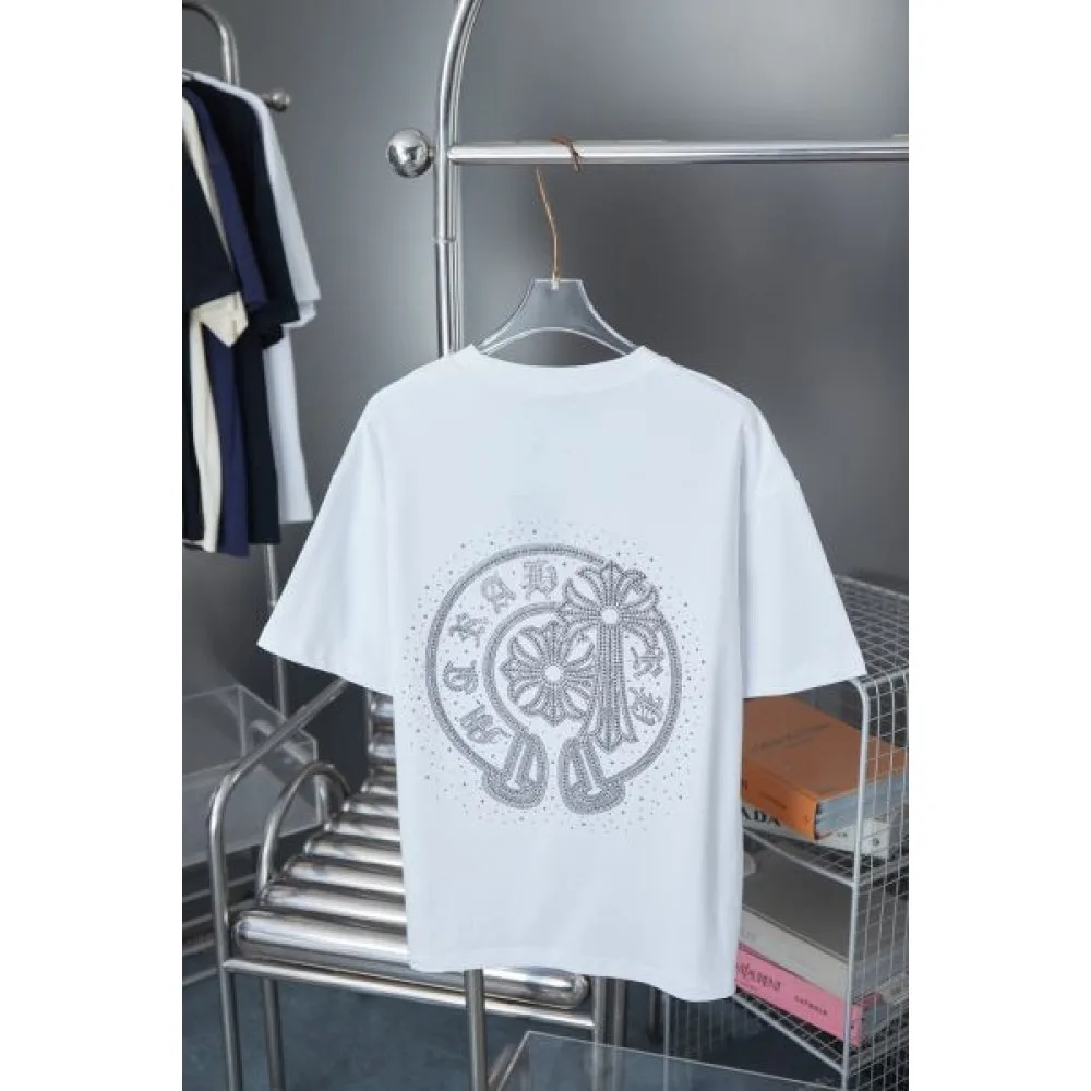 2025SS CHROME HEARTS クロムハーツ LAセレブ風ストリート 半袖Tシャツ トレンドの最前線 商品画像 3