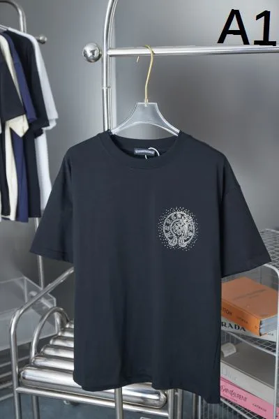 2025SS CHROME HEARTS クロムハーツ LAセレブ風ストリート 半袖Tシャツ トレンドの最前線 商品画像 9