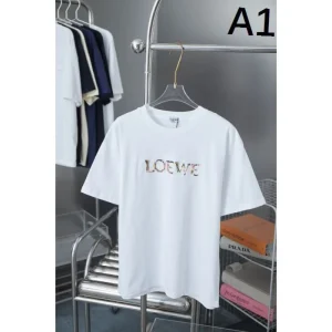 2025SS LOEWE ロエベ 洗練されたデザイン 半袖Tシャツ 上品カジュアルに映える一着 商品画像 1