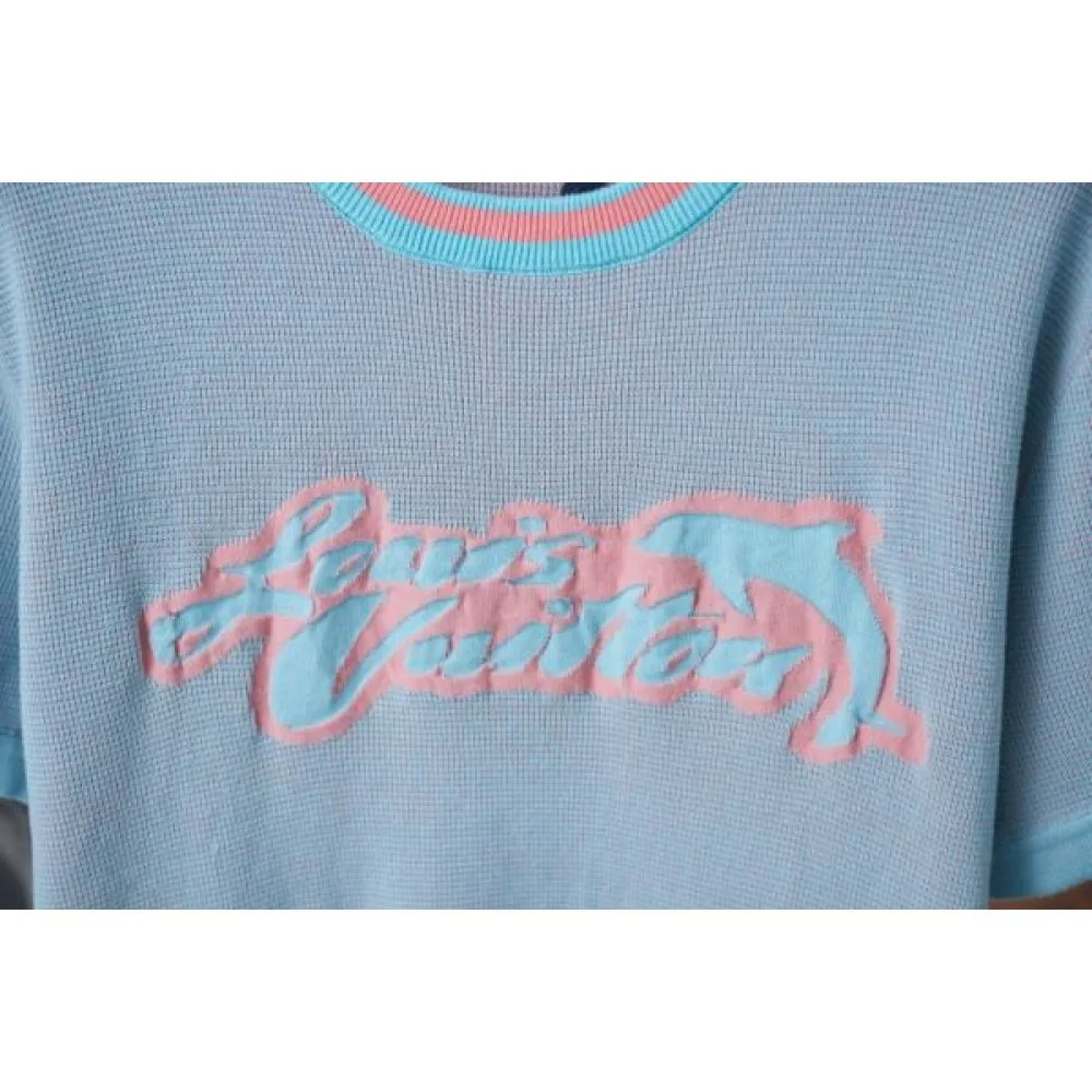 2025SS LOUIS VUITTON ルイヴィトン 韓国風スタイル 半袖Tシャツ 人気上昇中のデザイン 商品画像 4