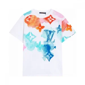 2025SS LOUIS VUITTON ルイヴィトン ハイブランド風ルーズTシャツ ファッション感度高めの一枚 商品画像 1