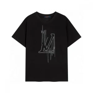 2025SS LOUIS VUITTON ルイヴィトン 大人気ロゴプリント 半袖Tシャツ 芸能人着用モデル 商品画像 1