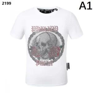 2025SS 半袖Tシャツ PHILIPP PLEIN フィリッププレイン 今年の大トレンド 商品画像 1
