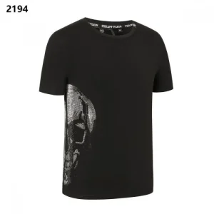 2025SS 半袖Tシャツ PHILIPP PLEIN フィリッププレイン 個性的なデザイン 商品画像 1