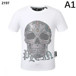2025SS 半袖Tシャツ PHILIPP PLEIN フィリッププレイン 大人っぽい雰囲気 商品画像 1