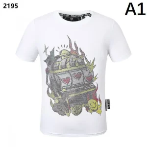 2025SS 半袖Tシャツ PHILIPP PLEIN フィリッププレイン おしゃれ感度UP！ 商品画像 1