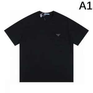 2025SS 半袖Tシャツ PRADA プラダ 季節の変わり目に活躍する 商品画像 1