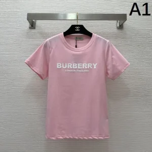 バーバリー (BURBERRY) 2025SS アイコニックストライプ 半袖Tシャツ 洗練カジュアル 商品画像 1