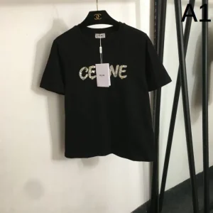 セリーヌ (CELINE) 2025SS クルーネック 半袖Tシャツ ベーシック&エレガント 商品画像 1