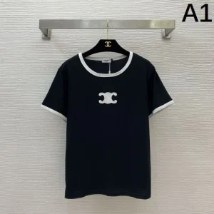 セリーヌ (CELINE) 2025SS限定 人気ロゴ 半袖Tシャツ 入手困難モデル 商品画像 1