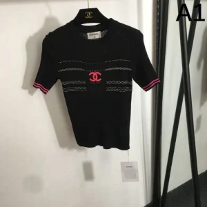 2025SS 半袖ニット CHANEL シャネル 完売次第終了早い者勝ち 商品画像 1