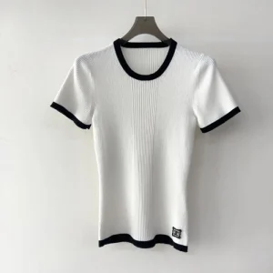 2025SS 半袖 CHANEL シャネル 今季マストなトレンド半袖トップス 商品画像 1