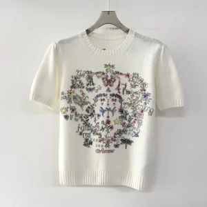 ディオール (DIOR) 2025SS新作 アトリエロゴ 半袖トップス プレフォール 商品画像 1
