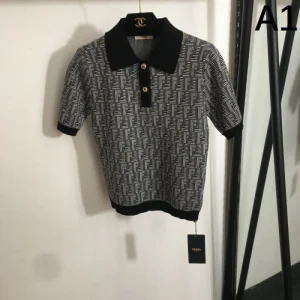 2025SS 半袖ニット FENDI フェンデイ ファッション感度の高い 商品画像 1