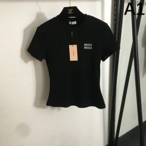 2025SS 半袖Tシャツ MIU MIU ミュウミュウ 新作いきなり値下げ! 商品画像 1