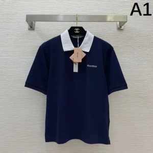 2025SS 半袖Tシャツ MIU MIU ミュウミュウ 累積売上額第1位獲得 商品画像 1