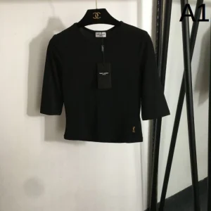 イヴサンローラン (YSL) 2025SS限定 VVIP価格 ロゴ半袖Tシャツ 商品画像 1