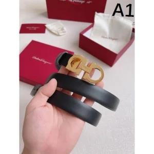 2025FW シンプル ベルト FERRAGAMO サルヴァトーレ フェラガモ 着こなしが簡単につくれる 人気アイテム 商品画像 1