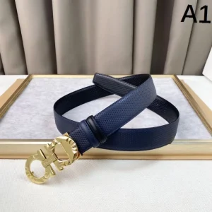 2025FW シンプル ベルト FERRAGAMO サルヴァトーレ フェラガモ 今っぽいスタイルに決まる 高品質 商品画像 1