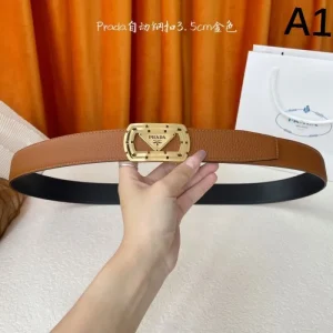 2025SS ベルト PRADA プラダ 上質レザーで仕上げた万能デザイン 商品画像 1