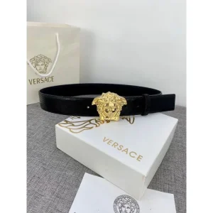 2025SS ベルト VERSACE ヴェルサーチェ グラマラスな魅力を放つ主役級ベルト 商品画像 1