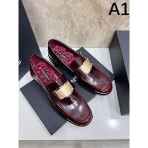 2025秋冬新作 DOLCE&GABBANA ドルチェ&ガッバーナ メンズ用 ビジネスシューズ 洗練された大人スタイル 商品画像 1